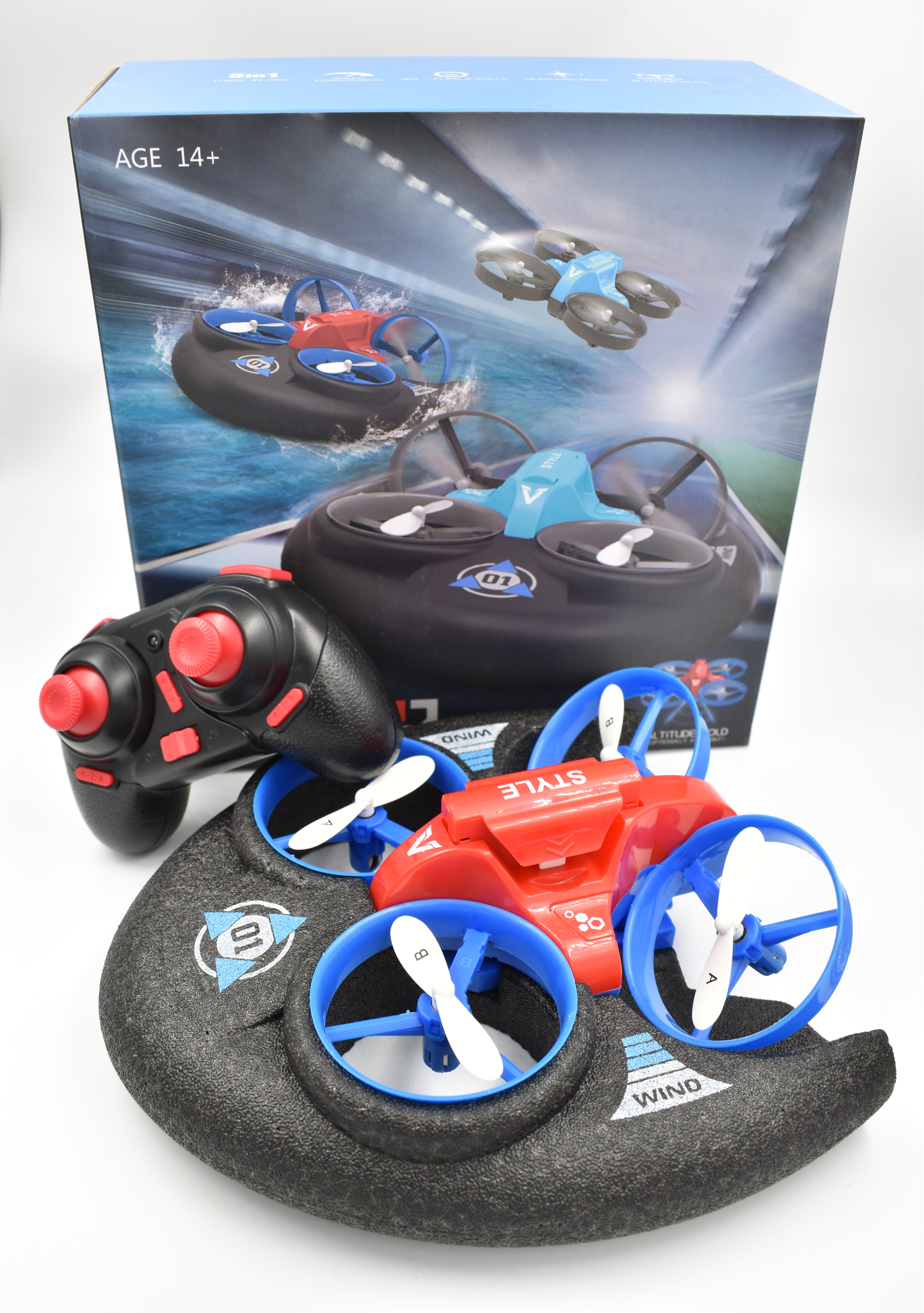 Miniatura 2 de CARRO VOLADOR 3 EN 1